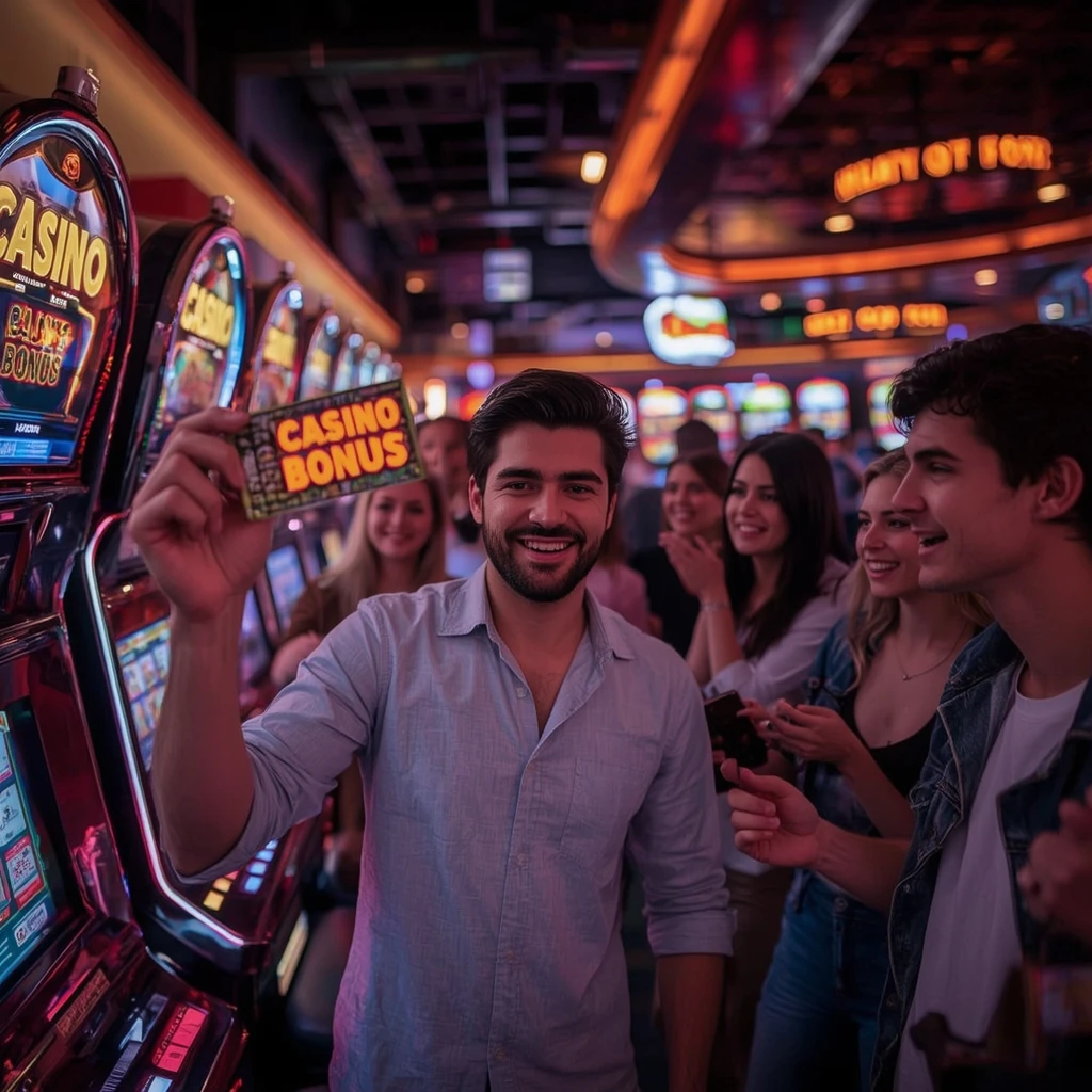 une personne avec un bonus HERMES CASINO